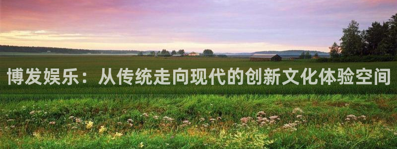 jdb电子哪个好赢钱：博发娱乐：从传统走向现代的创新文化体验空间